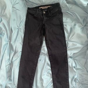 american eagle black jeans